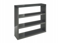 LPD Puro Bookcase In Charcoal Gloss Thumbnail