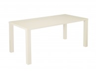LPD Puro Large Size Dining Table In Cream Gloss Thumbnail