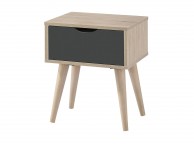 LPD Scandi Lamp Table Grey And Oak Finish Thumbnail