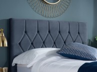 Birlea Loxley 5ft Kingsize Grey Fabric Ottoman Storage Bed Frame Thumbnail