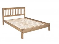 Core Corona 4ft6 Double Pine Wooden Bed Frame Thumbnail