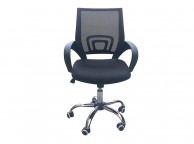 LPD Tate Swivel Office Chair In Black Thumbnail