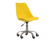 LPD Orsen Swivel Office Chair In Yellow Thumbnail
