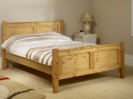 Friendship Mill Coniston High Foot End 4ft Small Double Pine Wooden Bed Frame Thumbnail