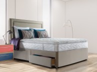 Sealy Pearl Luxury 4ft6 Double Divan Bed Thumbnail