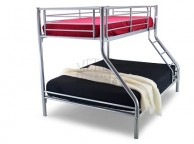 Metal Beds Trio Twin Sleeper Metal Bunkbed Frame Thumbnail