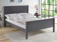 Limelight Taurus 5ft Kingsize Dark Grey Wooden Bed Frame Thumbnail