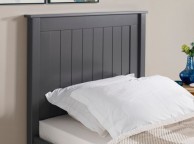 Limelight Taurus 3ft Single Dark Grey Wooden Bed Frame With Low Foot End Thumbnail