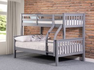 Sweet Dreams Connor Triple Sleeper Bunk Bed In Grey Thumbnail