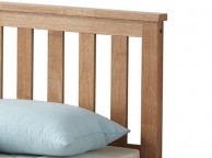 Sweet Dreams Conrad 4ft6 Double Oak Finish Wooden Bed Frame Thumbnail