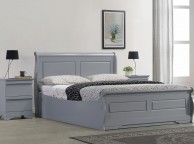 Sweet Dreams Robin 4ft6 Double Grey Wooden Ottoman Bed Frame Thumbnail
