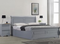 Sweet Dreams Robin 5ft Kingsize Grey Wooden Ottoman Bed Frame Thumbnail