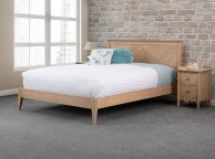 Sweet Dreams Insignia 4ft6 Double Oak Bed Frame Thumbnail