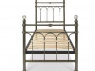 Bentley Designs Krystal 3ft Single Antique Brass Finish Metal Bed Frame Thumbnail