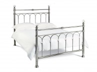 Bentley Designs Krystal 5ft Kingsize Antique Nickel Metal Bed Frame Thumbnail