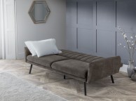 Julian Bowen Afina Sofa Bed In GreyVelvet Thumbnail