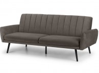 Julian Bowen Afina Sofa Bed In GreyVelvet Thumbnail