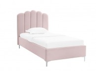 LPD Willow 3ft Single Pink Fabric Bed Frame Thumbnail
