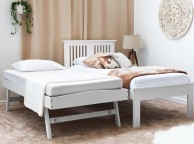 Sleep Design Astley 3ft Single White Wooden Guest Bed Thumbnail