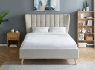 Limelight Tasya 5ft Kingsize Natural Fabric Bed Frame Thumbnail