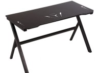 Flair Furnishings Power D Glass Top LED Gaming Desk Thumbnail