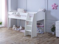 Kids Avenue Eli A Midsleeper Bed In White Thumbnail