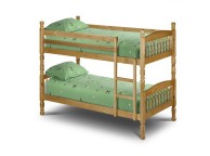 Julian Bowen Lincoln 2ft6 Small Single Pine Bunk Bed Thumbnail