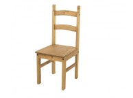 Core Corona Pair Of Pine Dining Chairs Thumbnail