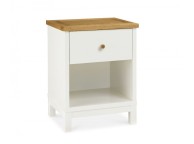 Bentley Designs Atlanta 2 Tone 1 Drawer Nightstand Thumbnail