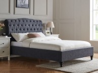 Limelight Rosa 6ft Super Kingsize Dark Grey Fabric Bed Frame Thumbnail