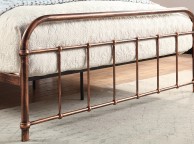 Sleep Design Henley 5ft Kingsize Metal Bed Frame In Antique Copper Thumbnail