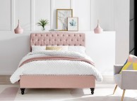 Limelight Rosa 3ft Single Pink Fabric Bed Frame Thumbnail