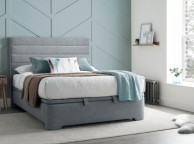 Kaydian Appleby 5ft Kingsize Marbella Grey Fabric Ottoman Storage Bed Thumbnail