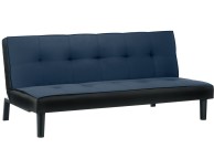 Birlea Aurora Midnight Blue Velvet Fabric Sofa Bed Thumbnail