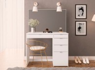 Birlea Ava White Dressing Table With Mirror Thumbnail
