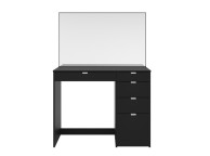 Birlea Ava Black Dressing Table With Mirror Thumbnail