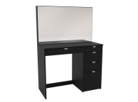 Birlea Ava Black Dressing Table With Mirror Thumbnail