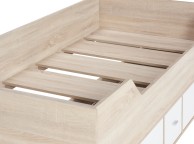 Birlea Camden 3ft Single White And Oak Finish Cabin Bed Thumbnail