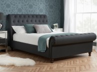 Birlea Castello 4ft6 Double Charcoal Fabric Bed Frame Thumbnail