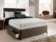 Silentnight Oslo 4ft 6 Double Miracoil Spring System with Memory Foam Divan Bed Thumbnail