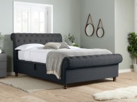 Birlea Castello 4ft6 Double Charcoal Fabric Ottoman Bed Frame Thumbnail