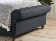 Birlea Castello 4ft6 Double Charcoal Fabric Ottoman Bed Frame Thumbnail