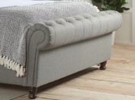 Birlea Castello 6ft Super Kingsize Grey Fabric Ottoman Bed Frame Thumbnail