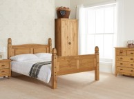 Birlea Corona 5ft King Size Pine Bed Frame with High Footend Thumbnail