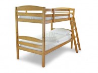 Metal Beds Moderna 3ft (90cm) Single Pine Wooden Bunk Bed Thumbnail