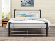 Birlea Faro 4ft6 Double Silver Metal Bed Frame Thumbnail