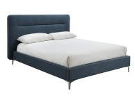 Birlea Finn 5ft Kingsize Steel Blue Fabric Bed Frame Thumbnail