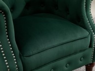 Birlea Freya Chair In Green Fabric Thumbnail