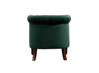 Birlea Freya Chair In Green Fabric Thumbnail