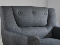 Birlea Lambeth Armchair In Grey Fabric Thumbnail